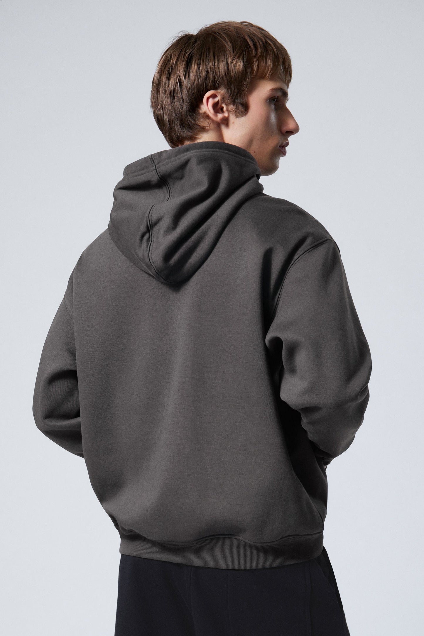 Charcoal Hoodie Heavy Fleeced