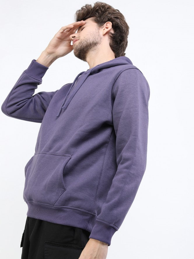 Challenge Purple Pullover Hoodied Sweat