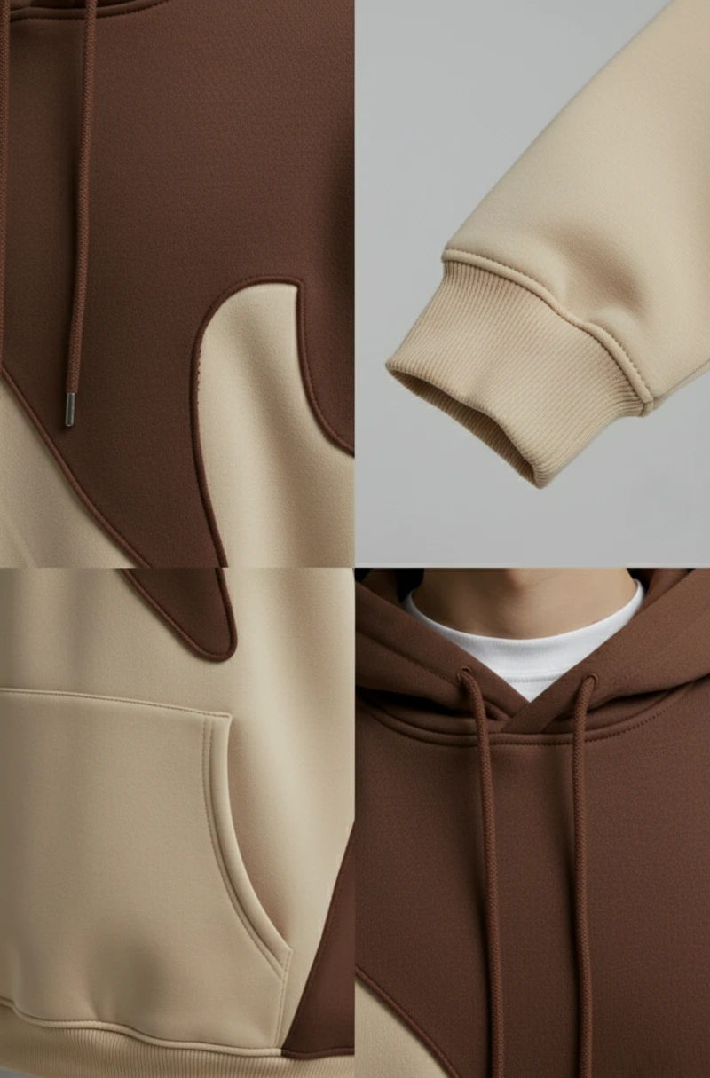 FLAME WEAVE COMPLEX PULLOVER HOODIE