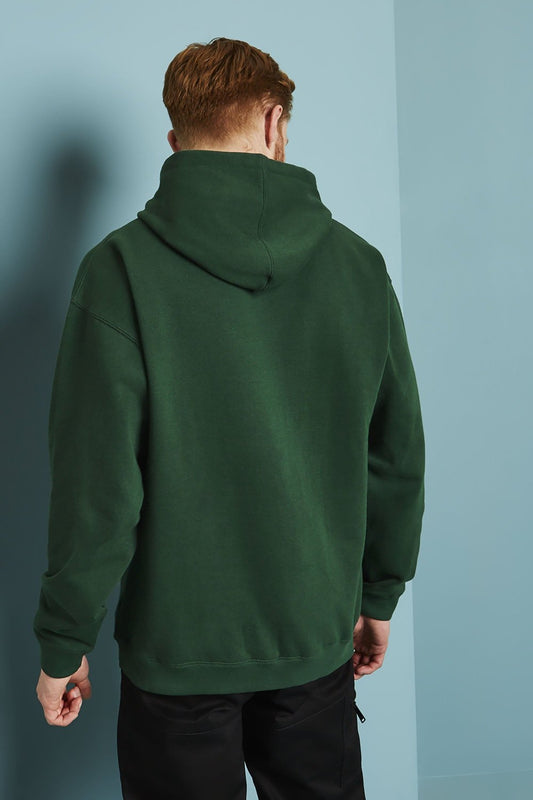 Mud Bottle Green Hoodie Heavy Fleeced