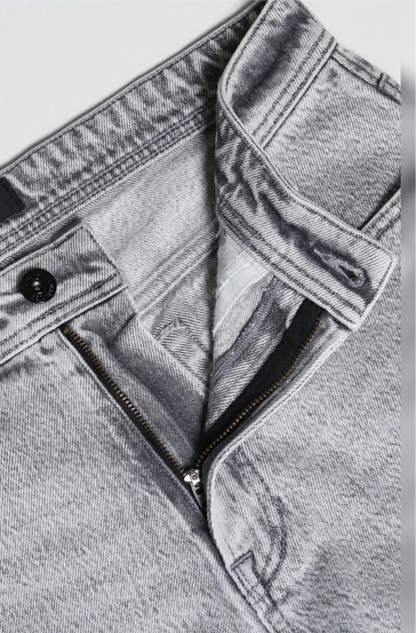 Silver Baggy American Pant