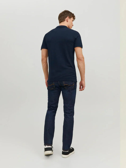 CLASSIC NAVY BLUE POLO-SHIRT