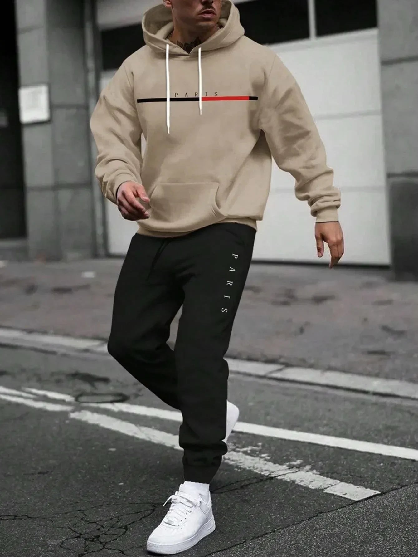 Tracksuit Suit High-Quality Comfortable Casual Pullover