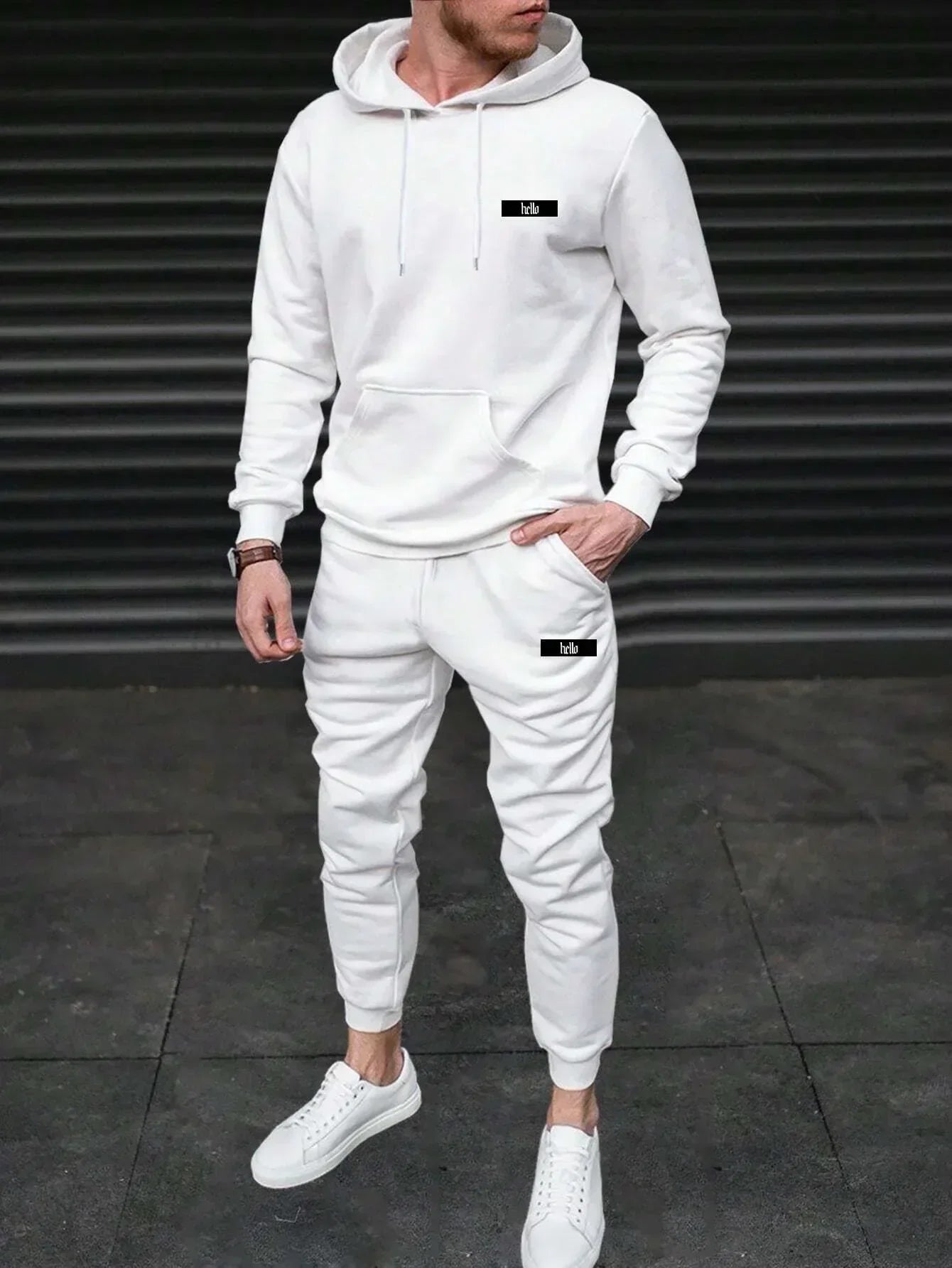 Tracksuit Suit High-Quality Comfortable Casual Pullover