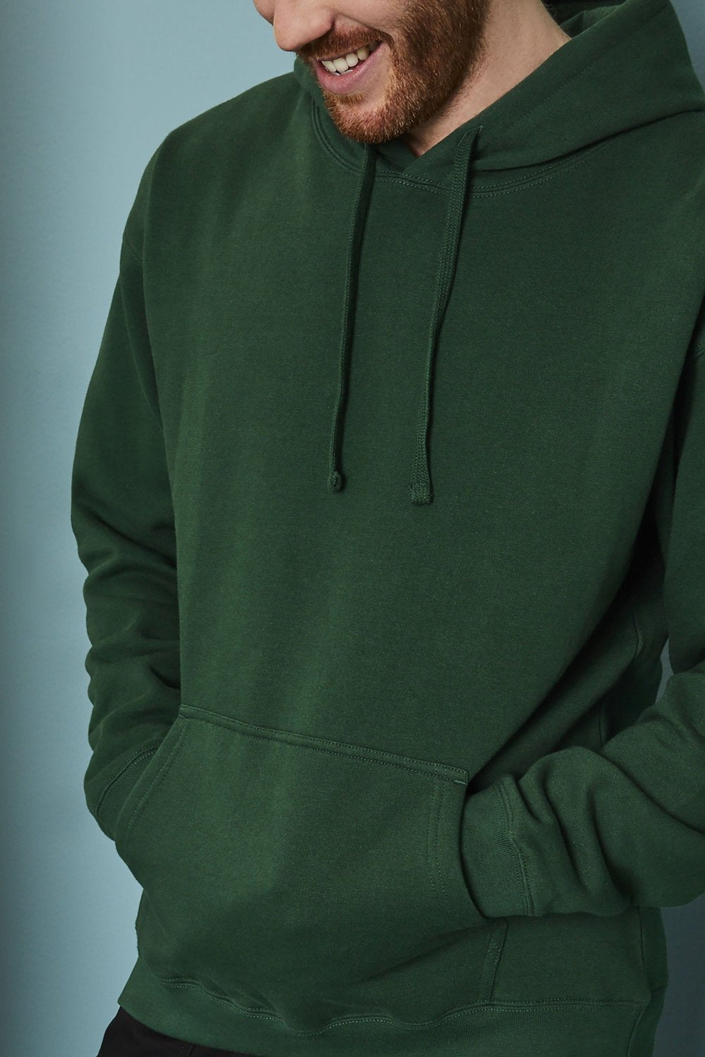 Mud Bottle Green Hoodie Heavy Fleeced